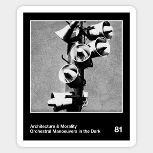 Architecture & Morality // OMD Sticker